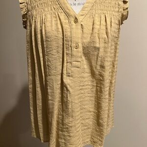 Vanilla Bay Yellow Blouse